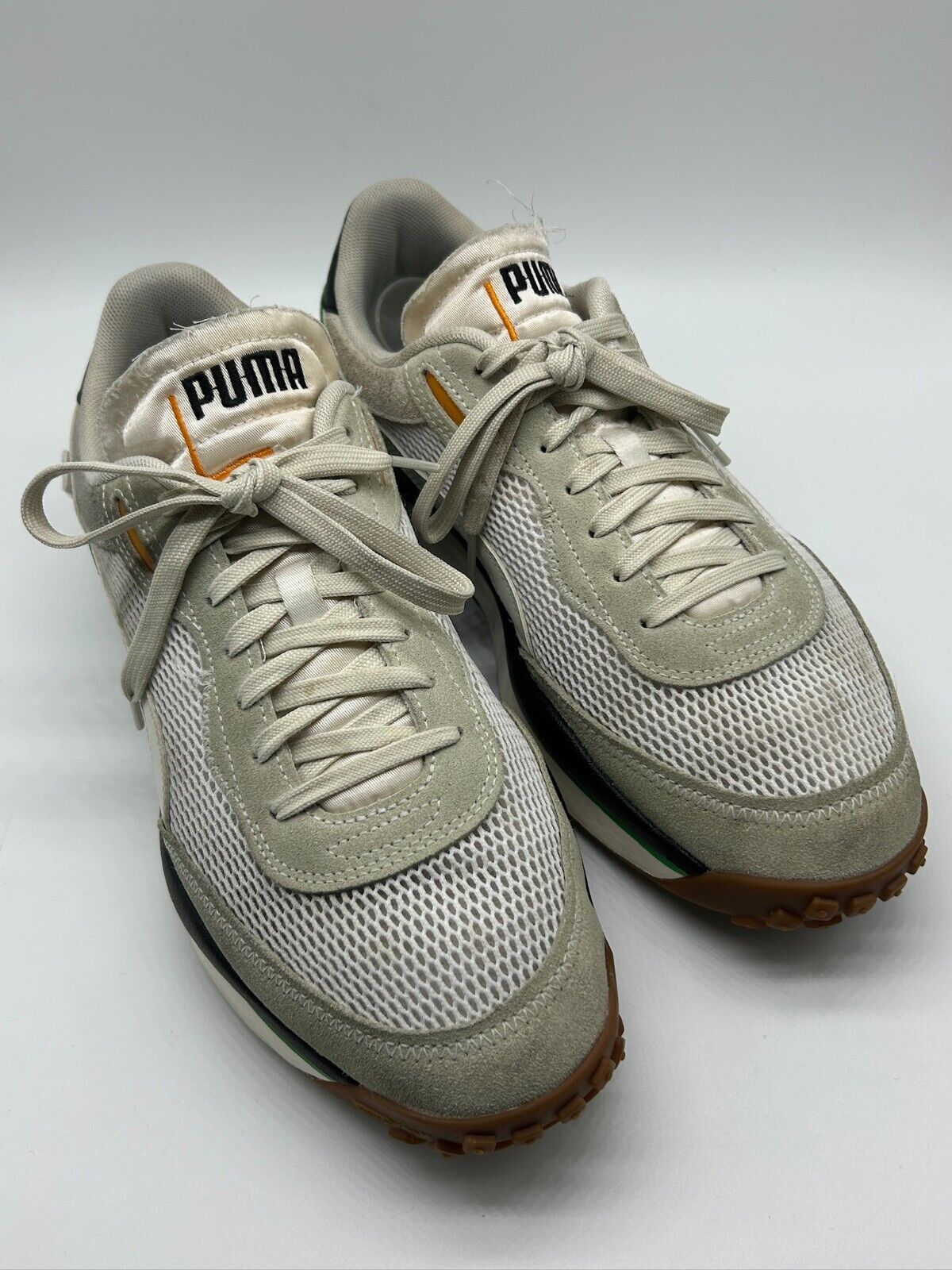 Men's Retro Style Revived! Puma Style Rider Stream On Sneakers Size 11 371527 02